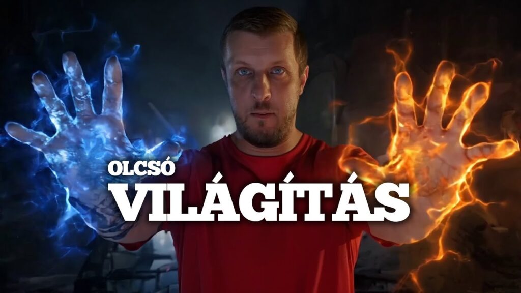 Így készíts filmes világítást otthon fillérekből!