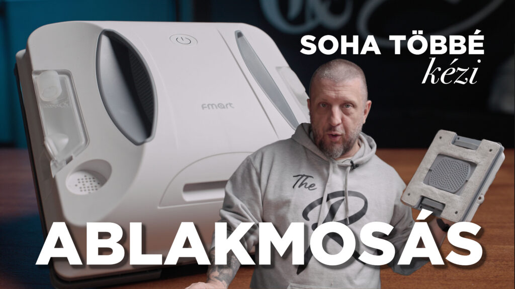 Fmart W6 ablaktisztító robot